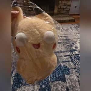 Funny Pikachu Plush – Derpy / Meme Style – Super Soft & Hilarious!